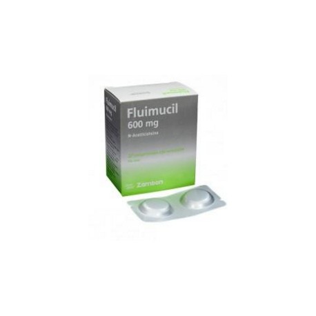 Fluimucil 600 mg ( ENVIOS REGIONALES NY NACIONAL) Caja*20 Comprimidos Efervescentes - Mucolítico