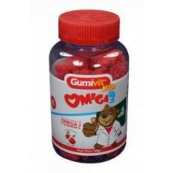 Gumivit Kids Omega 3 Gomas De Gelatina Sabor A Frambuesa (Envíos Regionales y Nacionales) fco*60gom