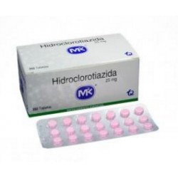 Hidroclorotiazida 25 mg ( ENVIOS REGIONALES YNACIONAL) Caja* 252 Tabletas - Tecnoquímicas