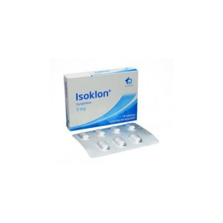 Isoklon 3 mg Caja*14 Tabletas(ENVIOS REGIONALES Y NACIONAL) Cubiertas Birranuradas - Tecnoquímicas