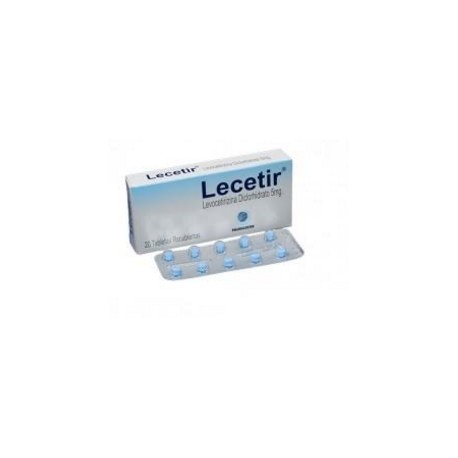 Lecetir 5 mg (ENVIOS REGIONALES Y NACIONAL) Caja*20 Tabletas - Pharmaderm