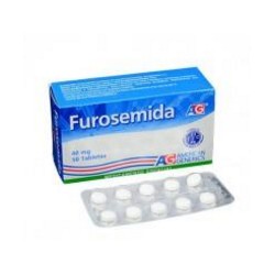 Furosemida 40 mg(ENVIOS REGIONALES Y NACIONAL) Caja*50 Tabletas - American Generics