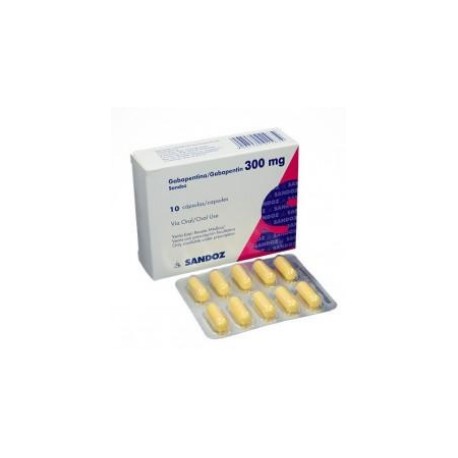 Gabapentin 300 mg (ENVIOS REGIONALES Y NACIONAL) Caja*10 Cápsulas - Sandoz