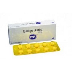 Ginkgo Biloba 80 mg (ENVIOS REGIONALES Y NACIONAL) Caja*20 Tabletas Cubiertas - Tecnoquímicas