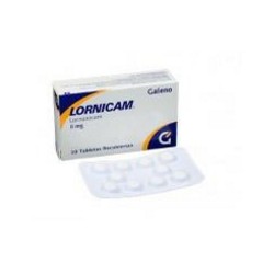 Lornicam 8 mg (ENVIOS REGIONALES Y NACIONAL) Caja*10 Tabletas Recubiertas - Galeno