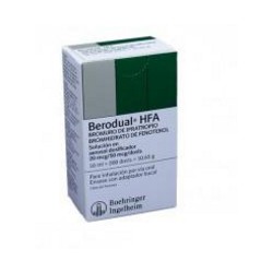 Berodual HFA(ENVIOS REGIONALES Y NACIONAL) Frasco Inhalación*200 Dosis - Boehringer Ingelheim