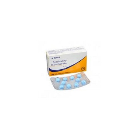 Betahistina Diclorhidrato 16 mg (ENVIOS REGIONALES Y NACIONAL) Caja*20 Tabletas Recubiertas - La Santé