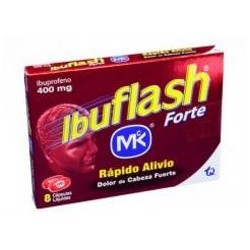 Ibuflash Forte 400 mg Cápsulas Líquidas (Envíos Regionales y Nacionales) fco*16 unidades