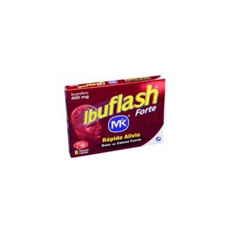 Ibuflash Forte 400 mg Cápsulas Líquidas (Envíos Regionales y Nacionales) fco*16 unidades