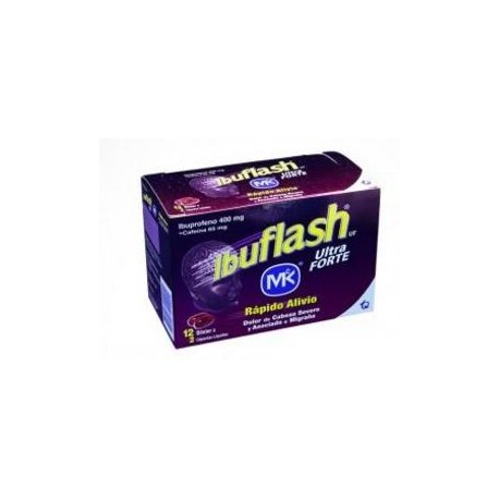 Ibuflash Ultra Forte Cápsulas Líquidas Alivio Rápido (Envíos Regionales y Nacionales) caja*24 unidades