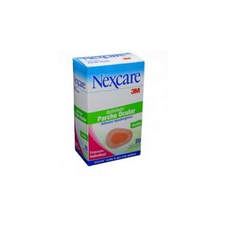 Nexcare Parches Junior Parche Ocular (Envíos Regionales y Nacionales) CAJA*20 UNIDADES