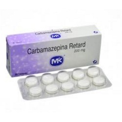 Carbamazepina Retard 200 mg (ENVIOS REGIONALES Y NACIONAL) Caja*30 Tabletas – Tecnoquímicas