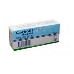 Carbolit 300 mg (ENVIOS REGIONALES Y NACIONAL) Caja*30 Tabletas – Bussié