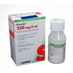 Binoclar 250 mg / 5 mL (ENVIOS REGIONALES Y NACIONAL) Frasco*60 mL - Sandoz