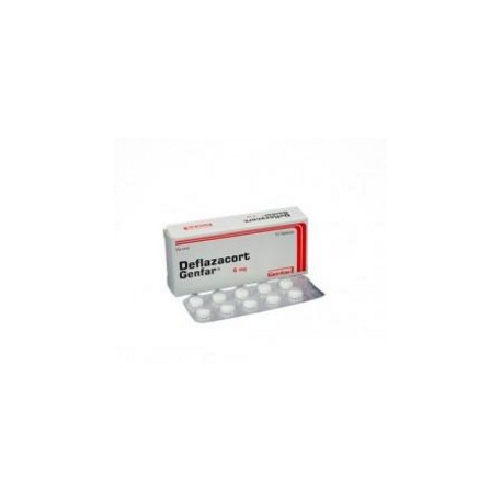 Deflazacort 6 mg (ENVIOS REGIONALES Y NACIONAL) Caja*10 Tabletas – Genfar