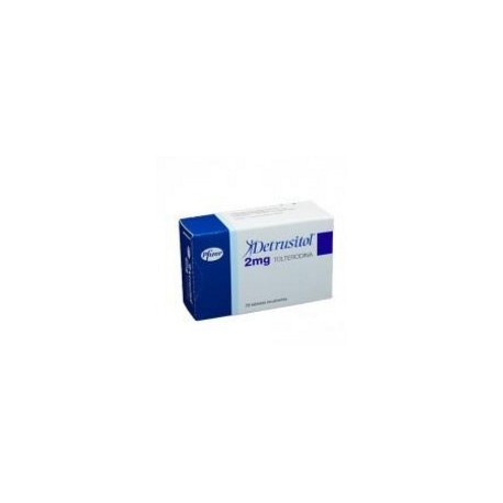 Detrusitol 2 mg (ENVIOS REGIONAL Y NACIONAL) Caja*28 Tabletas Recubiertas - Pfizer