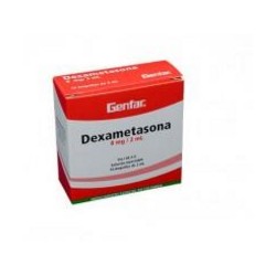 Dexametasona 8 mg / 2 mL (ENVIOS REGIONALES Y NACIONAL) Caja*10 Ampollas - Genfar