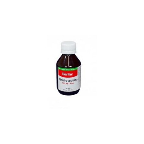 Dihidrocodeína 12,1 mg / 5 mL(ENVIOS REGIONALES Y NACIONAL) Frasco *120 mL Jarabe – Genfar