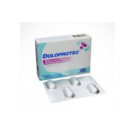 Doloprotec 500 mg / 20 mg (ENVIOS REGIONALES Y NACIONAL) Caja*12 Tabletas Recubiertas De Liberación Retardada - LaFrancol