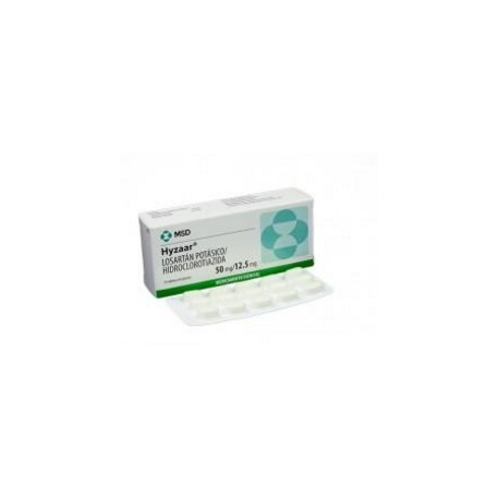 Hyzaar 50 mg / 12,5 mg (ENVIOS REGIONALES Y NACIONAL) Caja*30 Tabletas Recubiertas - MSD