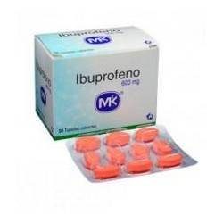 Ibuprofeno 600 mg (ENVIOS REGIONALES Y NACIONAL) Caja*50 Tabletas Cubiertas – Tecnoquímicas