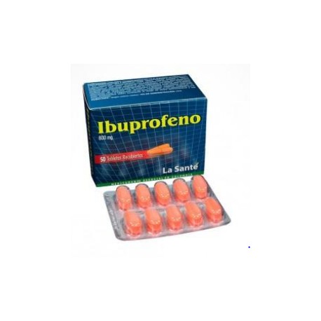 Ibuprofeno 800 mg (ENVIOS REGIONALES Y NACIONAL) Caja*50 Tabletas Recubiertas – La Santé