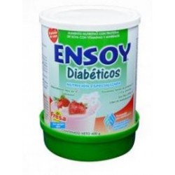 Ensoy Diabéticos Sabor A Fresa Alimento Nutritivo (Envíos Regionales y Nacionales) FCO*400GR