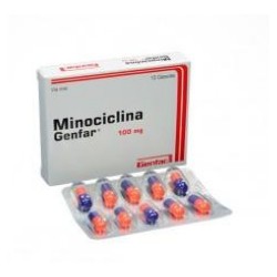 Minociclina 100 Mg (ENVIOS REGIONALES Y NACIONAL) Caja*10 Cápsulas – Antibiótico De Amplio Espectro