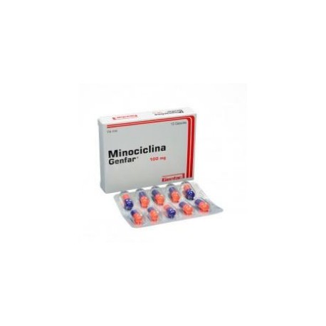 Minociclina 100 Mg (ENVIOS REGIONALES Y NACIONAL) Caja*10 Cápsulas – Antibiótico De Amplio Espectro