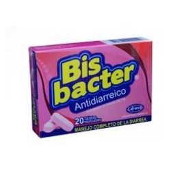 Bisbacter Tabletas Masticables Diarrea (Envíos Regionales y Nacionales) caja*20 tabletas