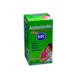 Acetaminofén Niños Jarabe Sabor A Tutti Frutti (Envíos Regionales y Nacionales) fco*90ml