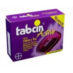 Tabcin Active Cápsulas Gel - Gripa Y Tos (Envíos Regionales y Nacionales) caja*12 unidades