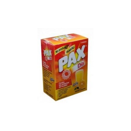 Pax Día Sobres Sabor A Naranja Resfriado (Envios regionales y Nacionales) caja*6 unidades