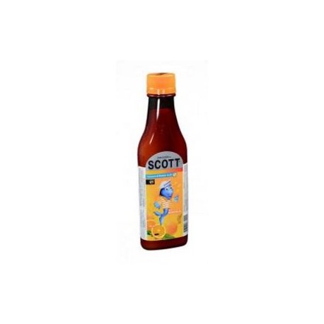 Emulsión De Scott Sabor A Naranja (Envios regionales y Nacionales) fco*180ml