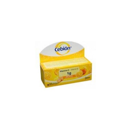 Cebion 1 g Tabletas Sabor A Naranja (ENVIOS REGIONAL Y NACIONAL) fco*10 unidades