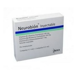 Neurobión (envios a nivel nacional) Caja*3 Ampollas Solución Inyectable