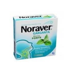 Noraver Garganta Alivia El Dolor De Garganta (envios a nivel nacional) caja*12 tabletas