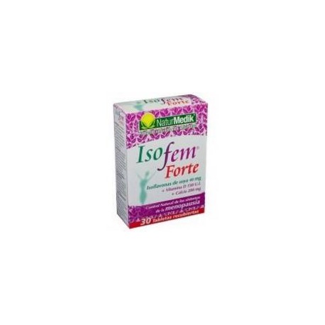 Isofem Forte Caja8(envios a nivel nacional) * 30 Tabletas Recubiertas – Menopausia