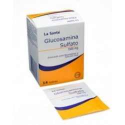 Glucosamina Sulfato 1500 mg Sobres Granulado Para Reconstituir La Santé (Envíos Regionales y Nacionales) caja*14 unidades