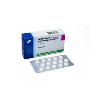 Aldactone 25 mg( ENVIOS A NIVEL NACIONAL) Caja*30 Tabletas Pfizer