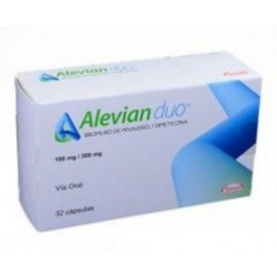 Alevian Duo 100 mg / 300 mg (ENVIOS A NIVEL NACIONAL) Caja*32 Cápsulas Takeda