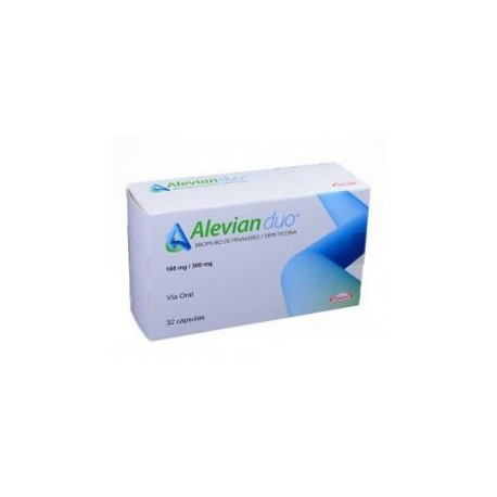 Alevian Duo 100 mg / 300 mg (ENVIOS A NIVEL NACIONAL) Caja*32 Cápsulas Takeda