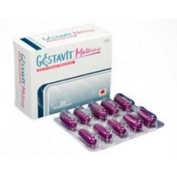 Gestavit Materno (AVIO A NIVEL NACIONAL) Caja * 30 Cápsulas Blandas – Multivitaminas Prenatales