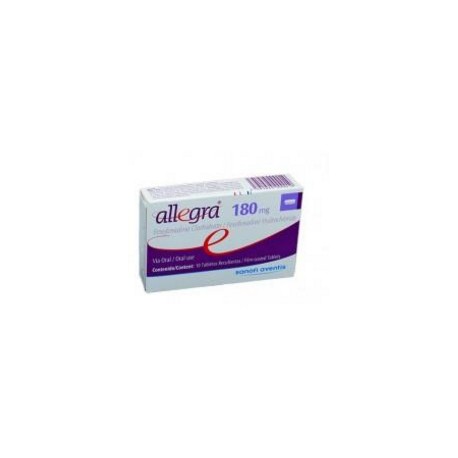 Allegra 180 mg ( ENVIOS A NIVEL NACIONAL) Caja*10 Tabletas Recubiertas Sanofi Aventis