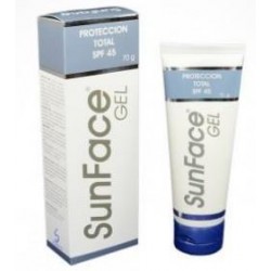 SunFace Spf 45(ENVIOS ANIVEL NACIONAL) Caja Con Tubo * 70 g Gel - Resequedad