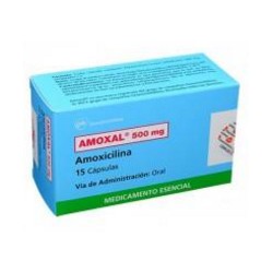 Amoxal 500 mg (ENVIOS A NIVEL NACIONAL) Caja*15 Cápsulas - GlaxoSmithkline