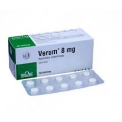 Verum 8 mg (ENVIOS REGIONALES Y NACIONAL) Caja*50 Tabletas - Grunenthal Pharma