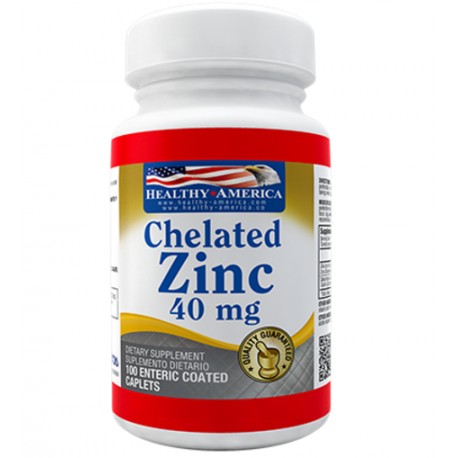 CHELATED ZINC 40 mg (ENVIOS REGIONALES Y NACIONAL)