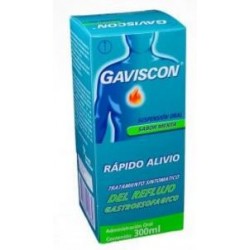 Gaviscon Sabor a Menta Reflujo Gastroesofágico (envios regional y nacional) fco*300ml