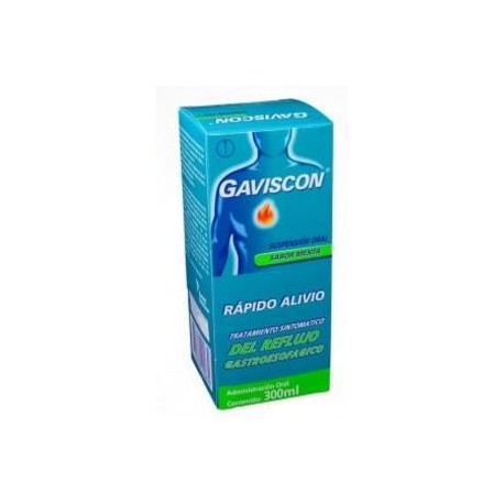 Gaviscon Sabor a Menta Reflujo Gastroesofágico (envios regional y nacional) fco*300ml